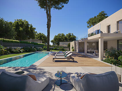 2. Villa with pool in Santa Ponsa